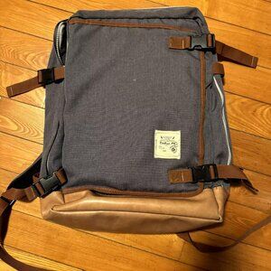 GAJHON.PS Original Vintage 15" Laptop Gray/Grey Backpack